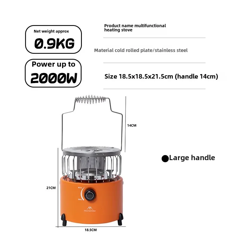 MOUNTAINHIKER ポータブル 2000W ガスヒー - Home Cooking Gas のレビューと価格