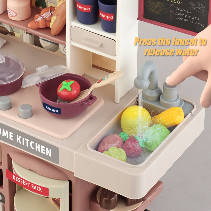 子供のための大きなサイズのキッチンおもちゃ、プレイホームキッ - Home Cooking Cookbook のレビューと価格